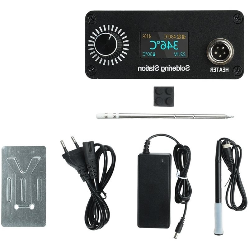 【A56X】T12 Portable Mini Digita - đánh giá và giá Soldering Station T12 Oled