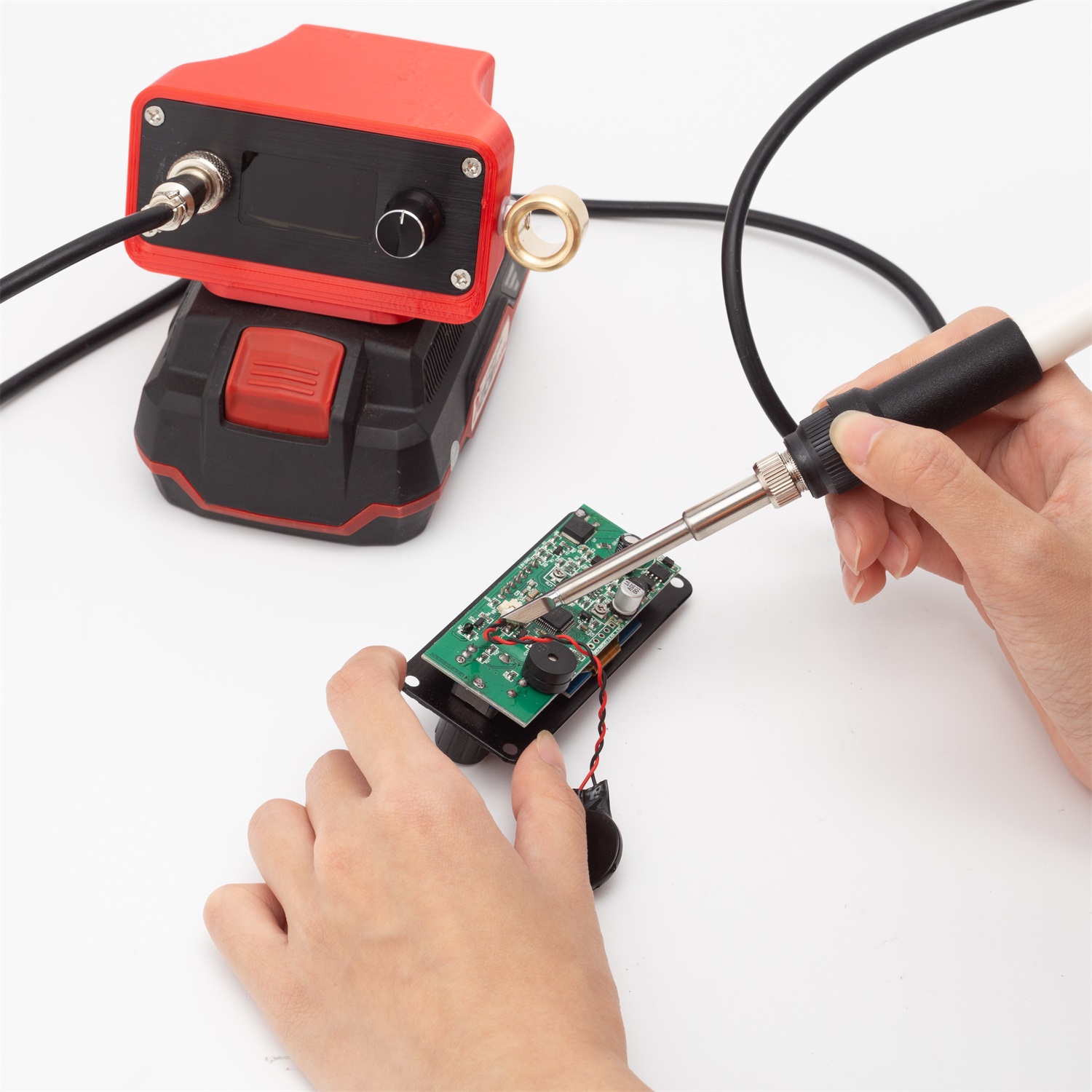 Fast Heat Up OLED T12 Solderin - đánh giá và giá Soldering Station T12 Oled