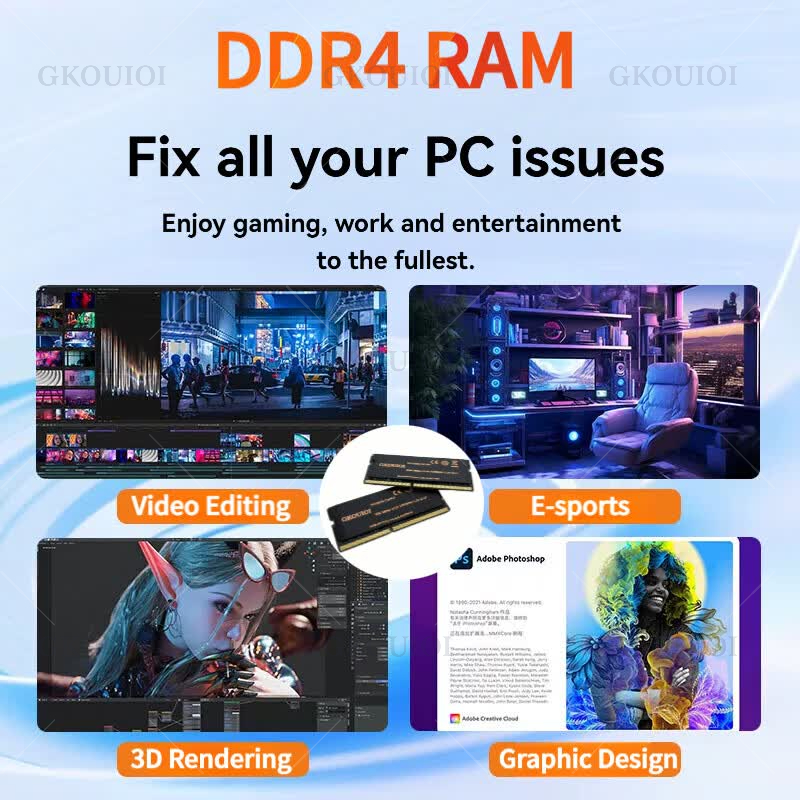 GKOUIOI DDR4 Memoria Ram 4GB 8 - đánh giá và giá Khadas Vim4 8Gb
