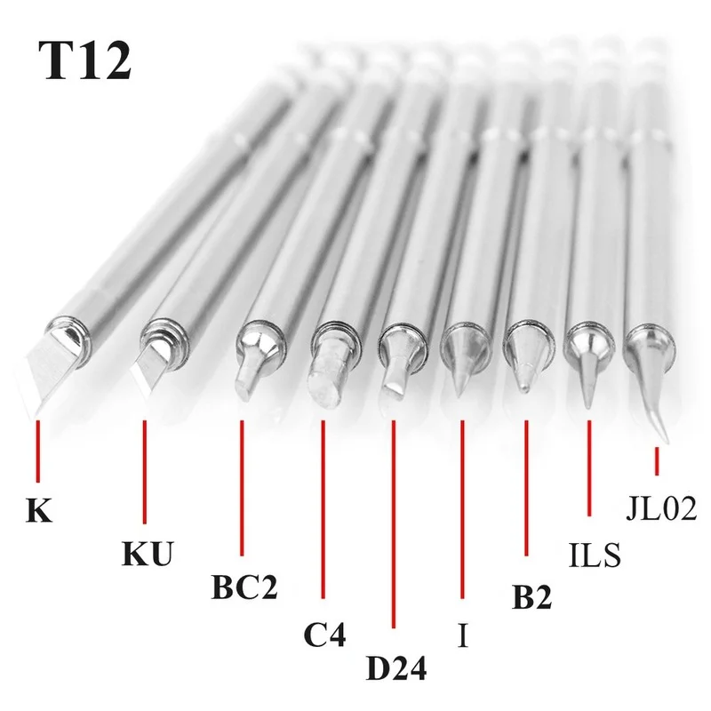 T12 Hàn Hàn Sắt Đầu T12 Series - đánh giá và giá Soldering Station T12 Oled