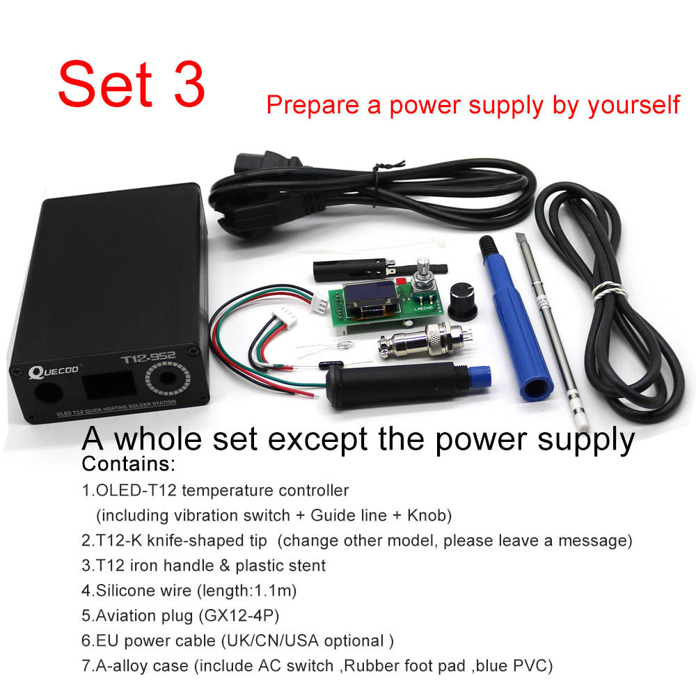 T12 STC-OLED soldering Station - đánh giá và giá Soldering Station T12 Oled